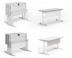 Office foldable conference table
