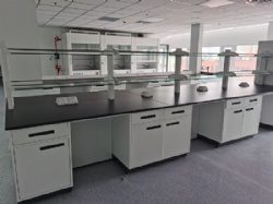 Laboratory furniture island bench table